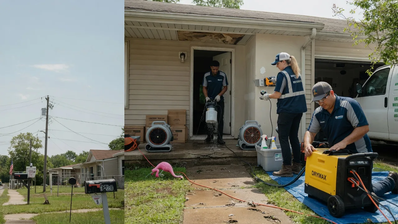 Storm Damage Water Removal in New Carlisle, OH near me